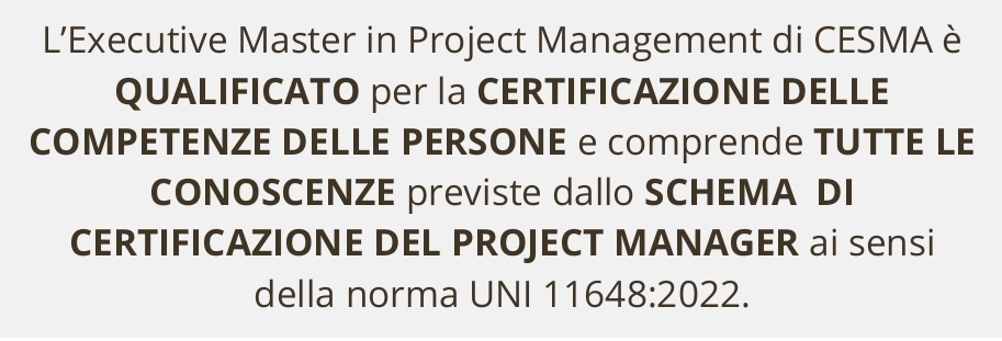 Executive Master Qualificato IMQ-CF-2406001